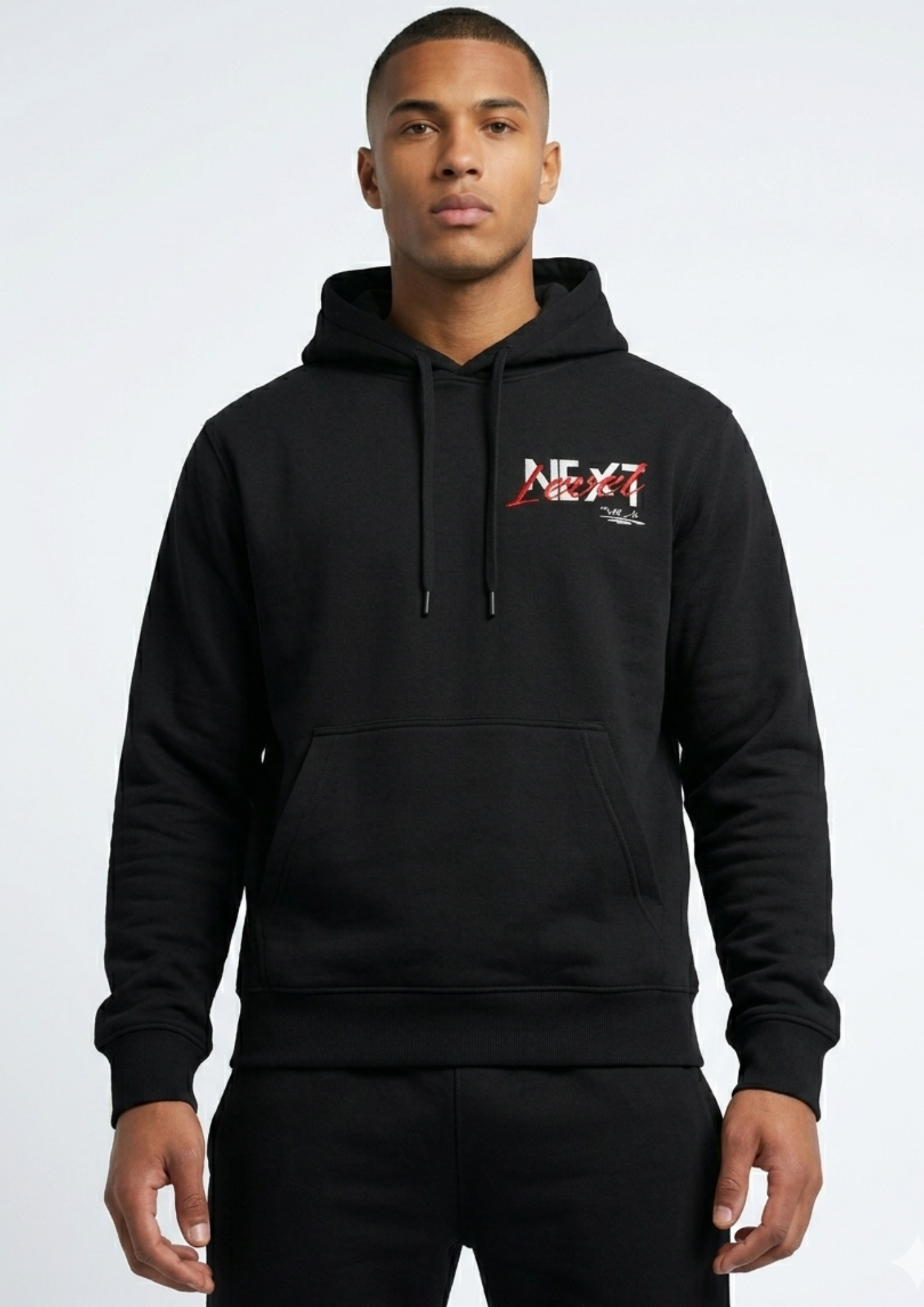 KHILIAN "Different Start" Heavy Boxy Hoodie