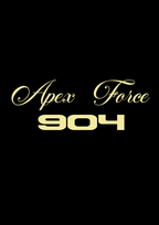 Men’s Black Zip-Up Hoodie with Gold Embroidery - Apex Force 904
