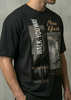 Limited Edition NYC Bridge Graphic Tee - Oversized Fit