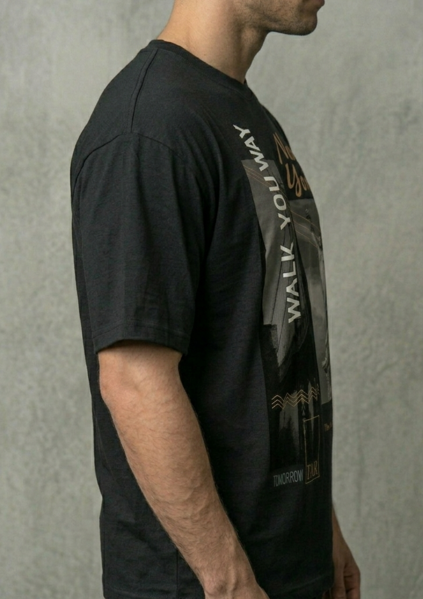 Limited Edition NYC Bridge Graphic Tee - Oversized Fit