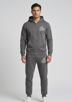 Khilian Signature Graphic Tracksuit - Men's 'Built Different' Edition