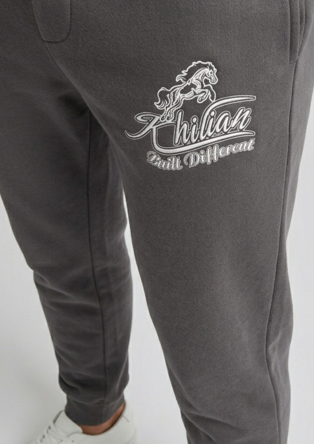 Khilian Signature Graphic Tracksuit - Men's 'Built Different' Edition