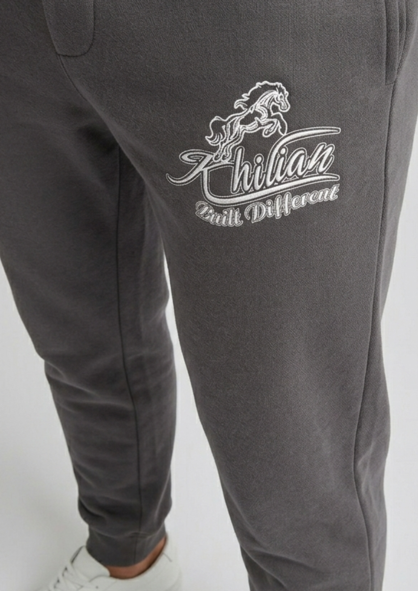 Khilian Signature Graphic Tracksuit - Men's 'Built Different' Edition