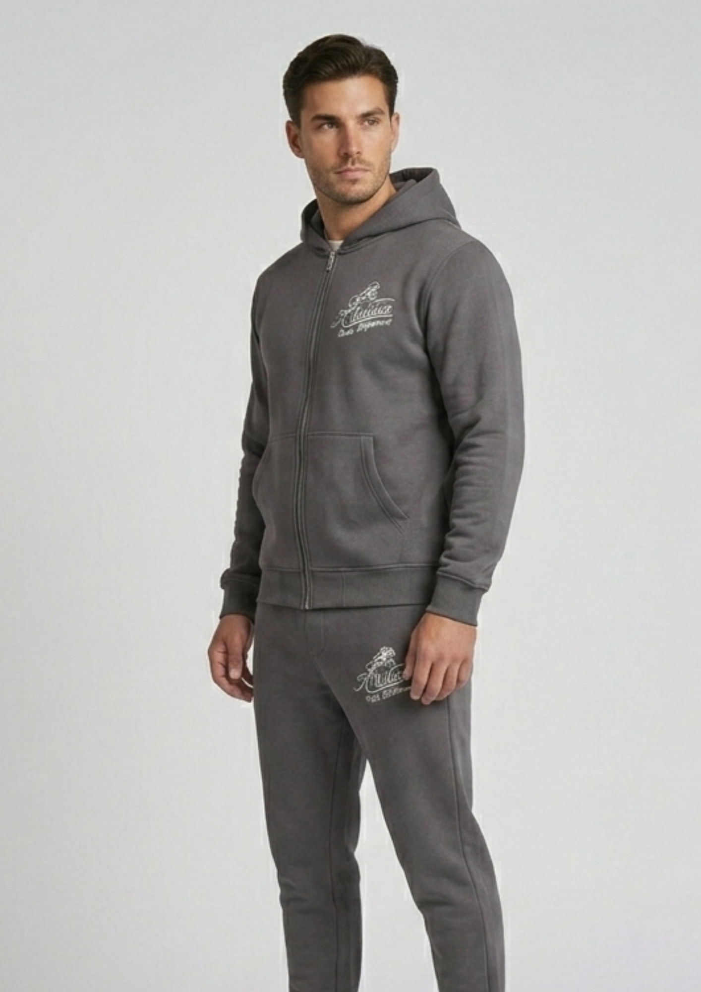 Khilian Signature Graphic Tracksuit - Men's 'Built Different' Edition