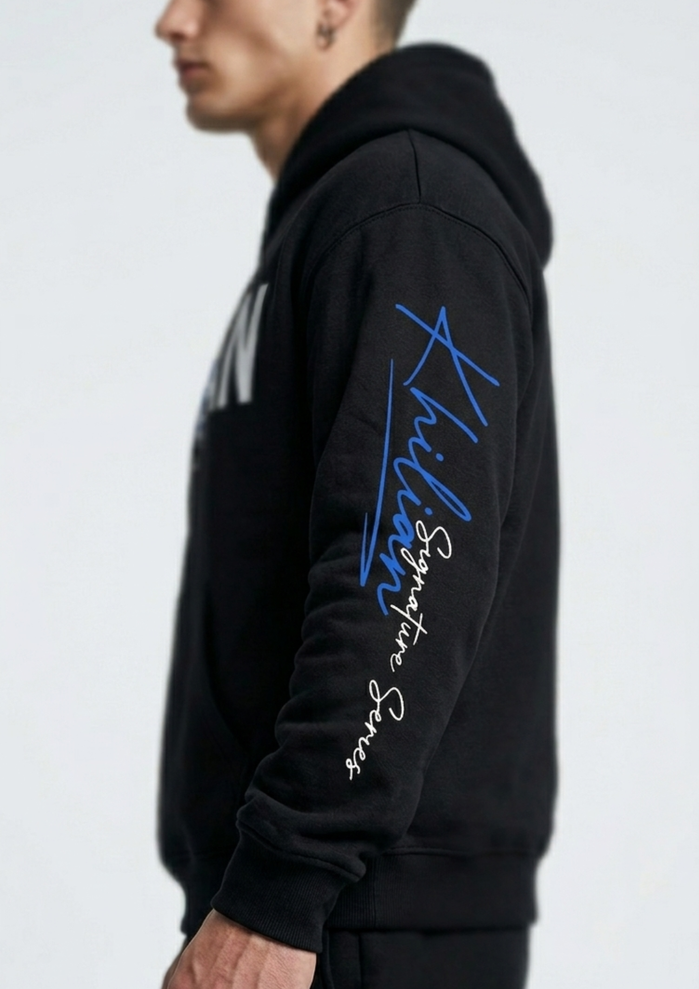 KHILIAN Premium Signature Series Tracksuit – Black Edition