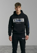 KHILIAN Premium Signature Series Tracksuit – Black Edition
